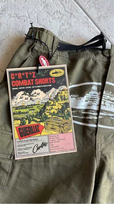 Corteiz Guerillaz Cargo Shorts