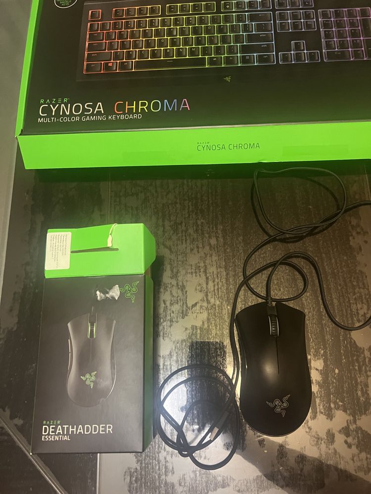 Razer Cynosa Chroma + Razer Deathadder Essential