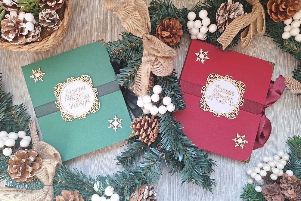 Коледен скрапбук албум "Моята Коледа", ръчна изработка /11.45-46