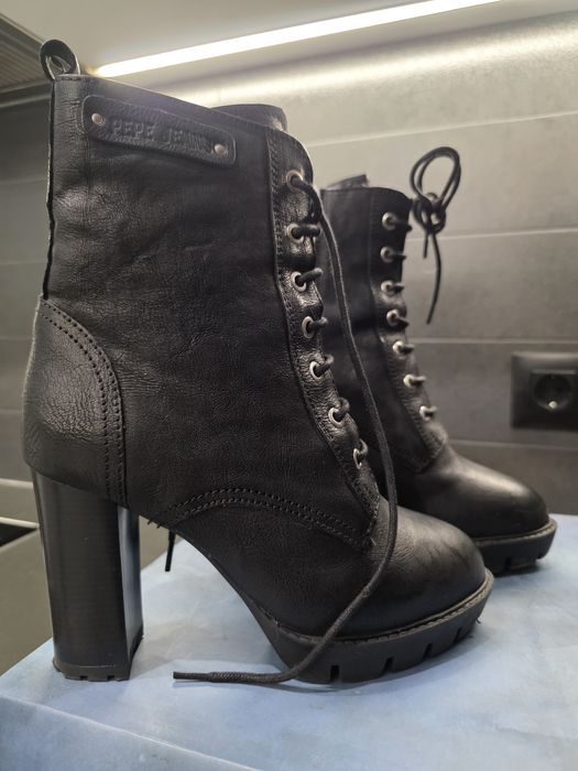 Кожени боти Pepe Jeans 38 номер