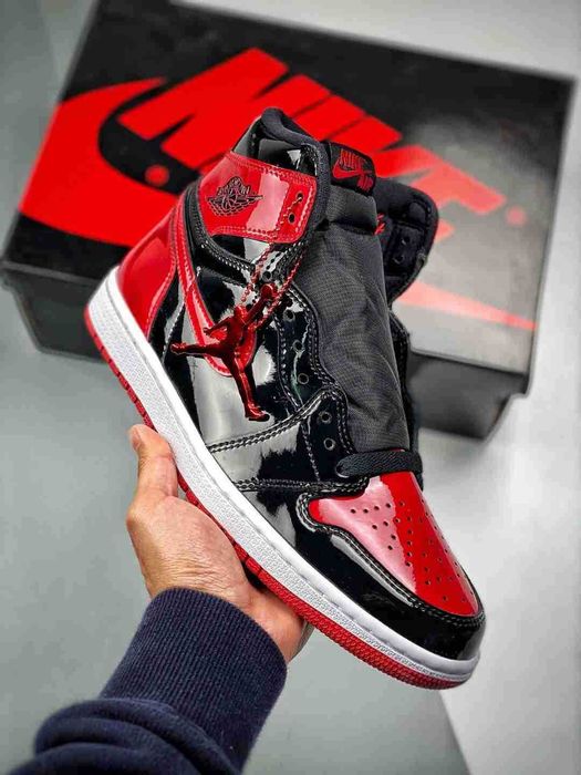 Nike Air force 1 Patent Bred 36-44 (cu verificare colet)