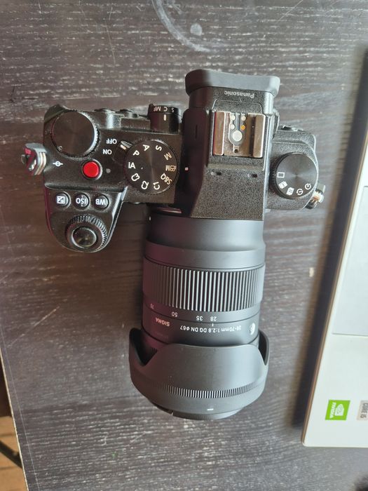 aparat panasonic lumix s5 + obiectiv sigma 28-70mm 2.8