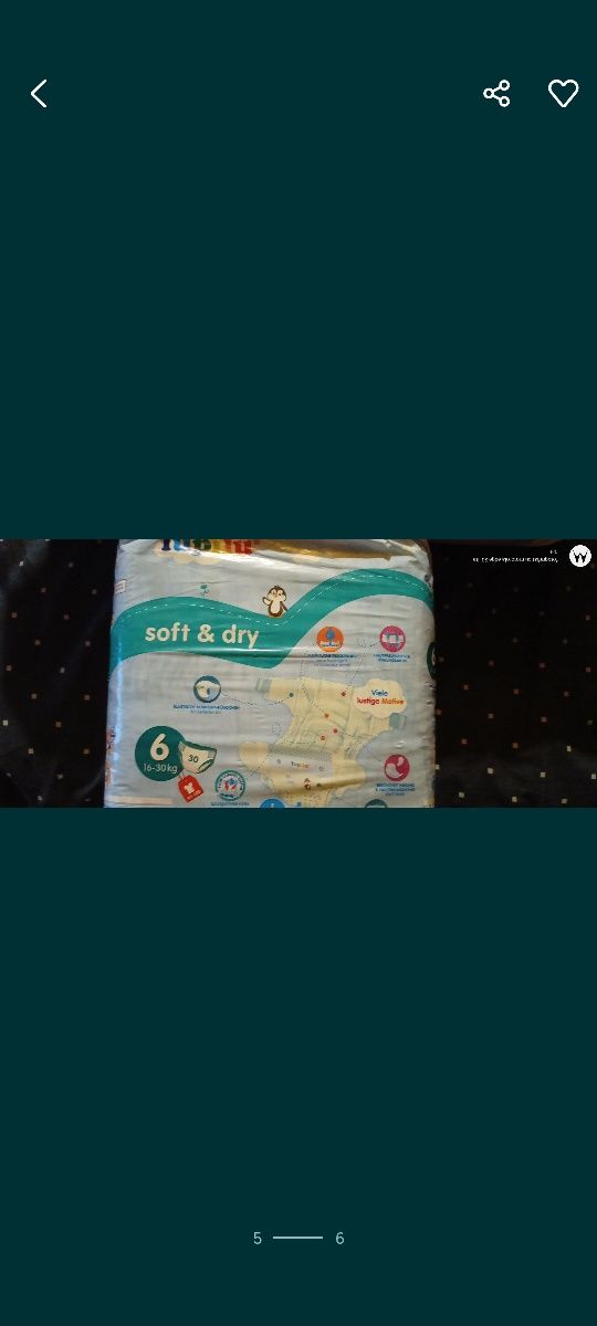 Scutece Pampers  nr.6