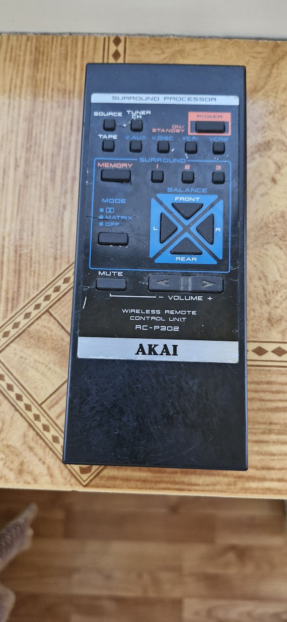 Telecomanda originala Akai RC P302 pentru amplificator audio