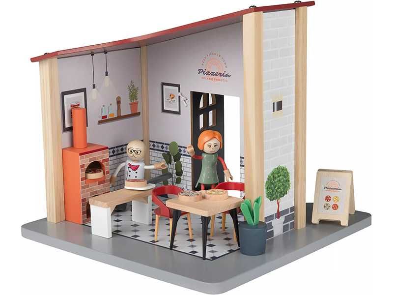 НОВИ! Ресторант за дървена къща за кукли