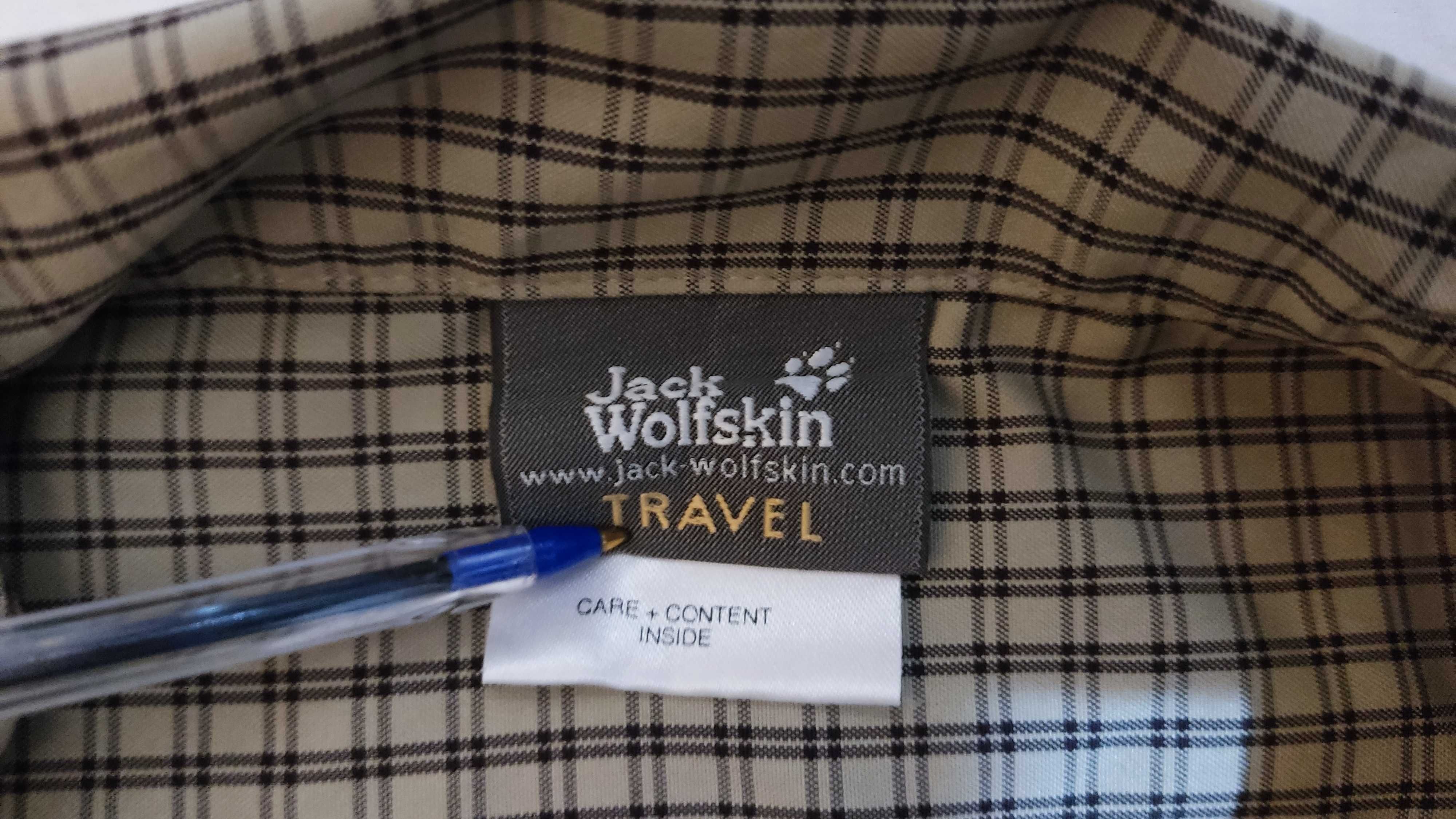 Camasa Jack Wolfskin marimea M poliester barbati vanator pescar