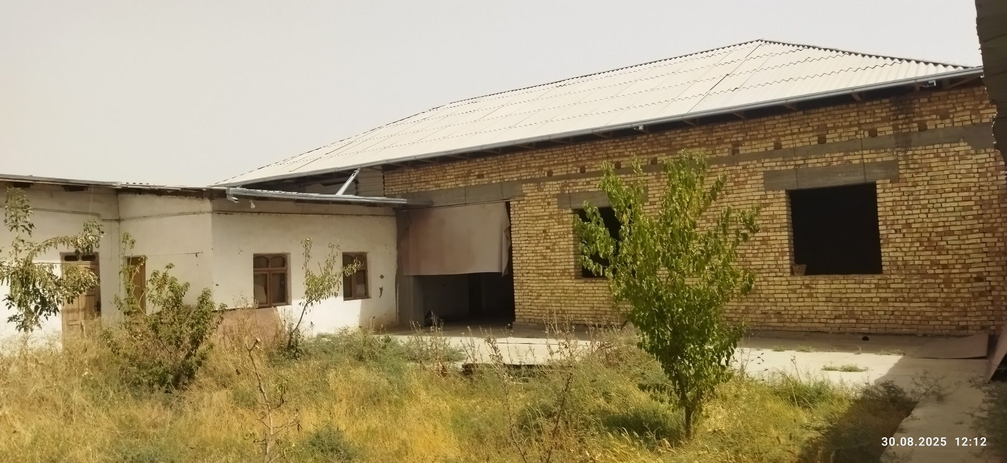 Курилиши тугалланмаган ховли сотилади
