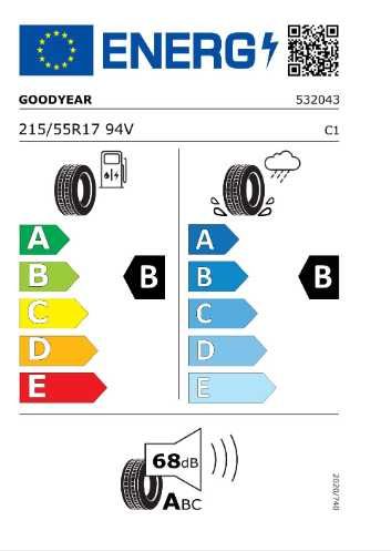 Anvelope / Cauciucuri de vara Goodyear 215/55 R17 94v *Transp. inclus