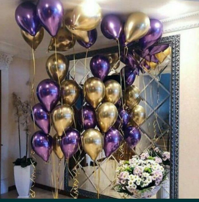 Геливые воздушный шарики+ Uchar sharlar