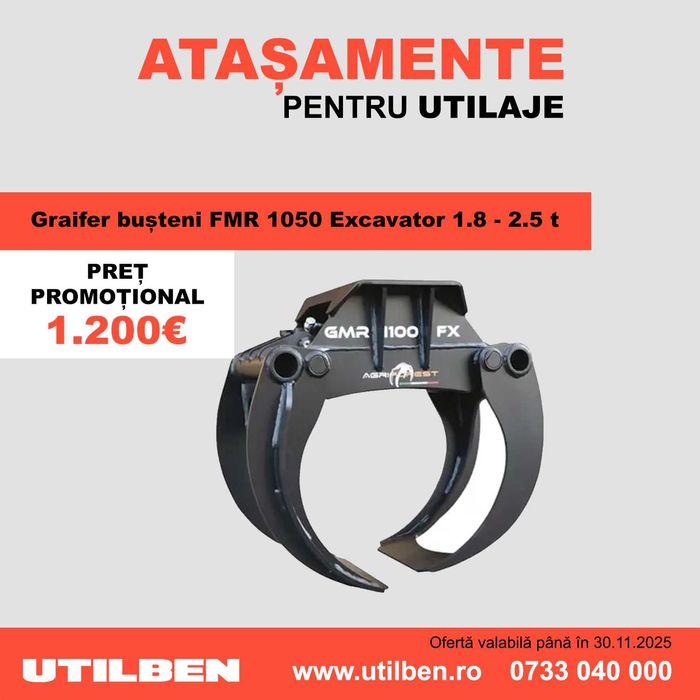 Agriforest GMR 1050 FX - miniexcavatoare 1,8 - 2.5 t