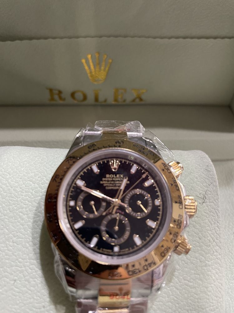 Ceas Rolex automatic daytona silver gold