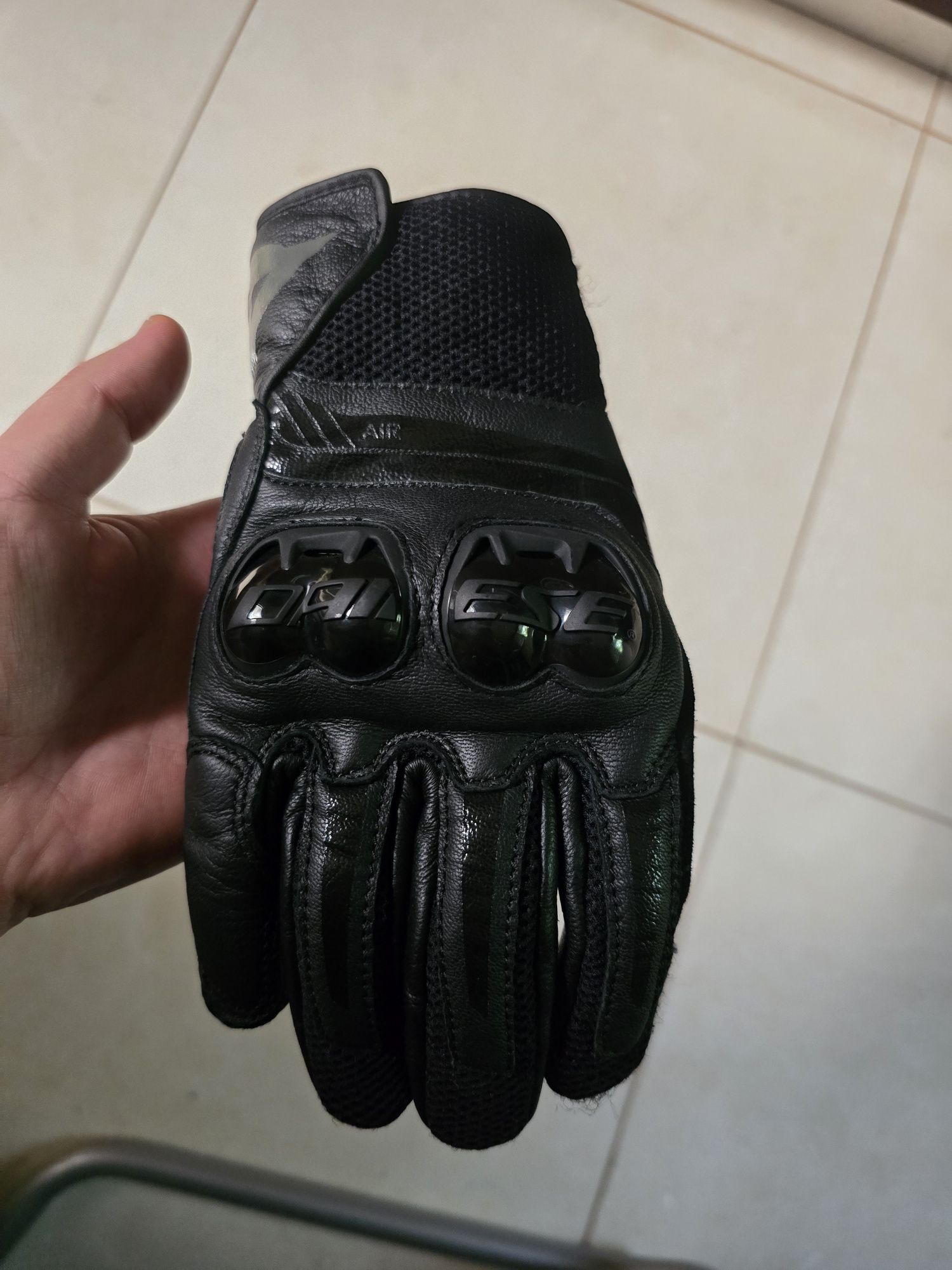 Mănuși vara dainese piele sport mig3