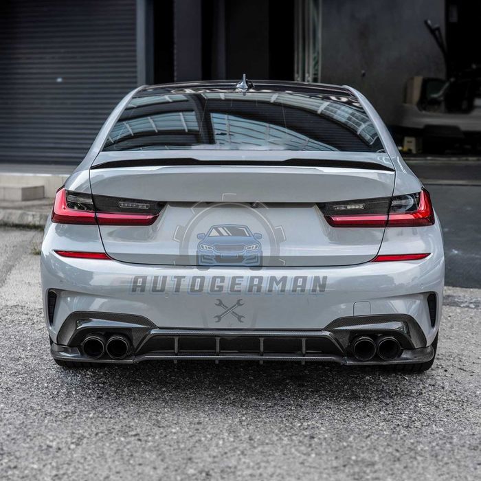 BMW G20 Спойлер М3 style, бмв седан 320d 330d м пакет M-teck sport