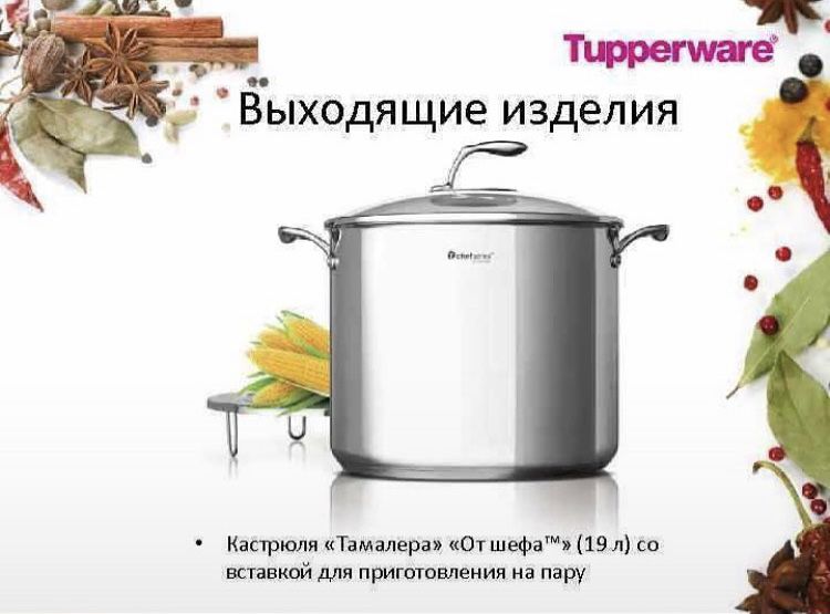 Кастрюля 19литров от Tupperware «Тамалера»