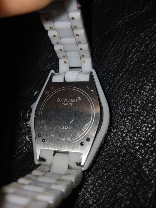Ceas dama Chanel J12 bratara ceramica