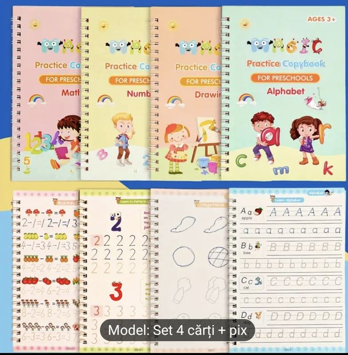 Carte activitati scolare copii