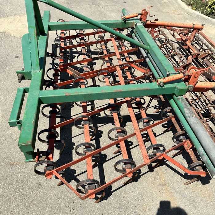 Scarificat Combinator 2,8 metri cultivator scarificator cu 2 tavalugi