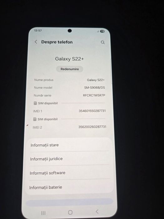 Vănd tel Samsung s22 +