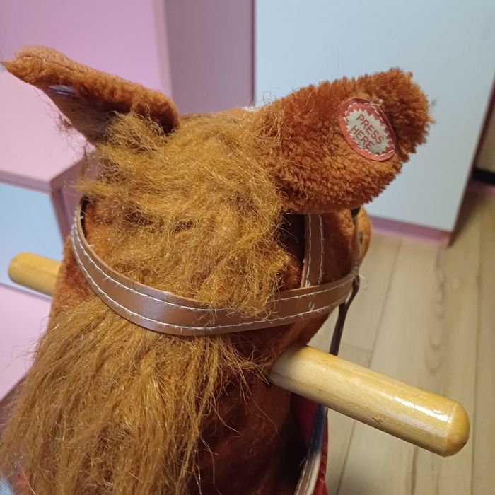 Balansoar căluț   echipat si cu  roți