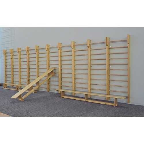 Стенка гимнастическая деревянная