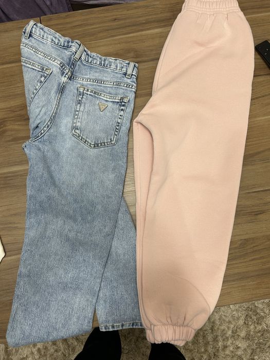 Дънки guess , долнище Карма , блуза Guess и блуза Зара размери 9-10