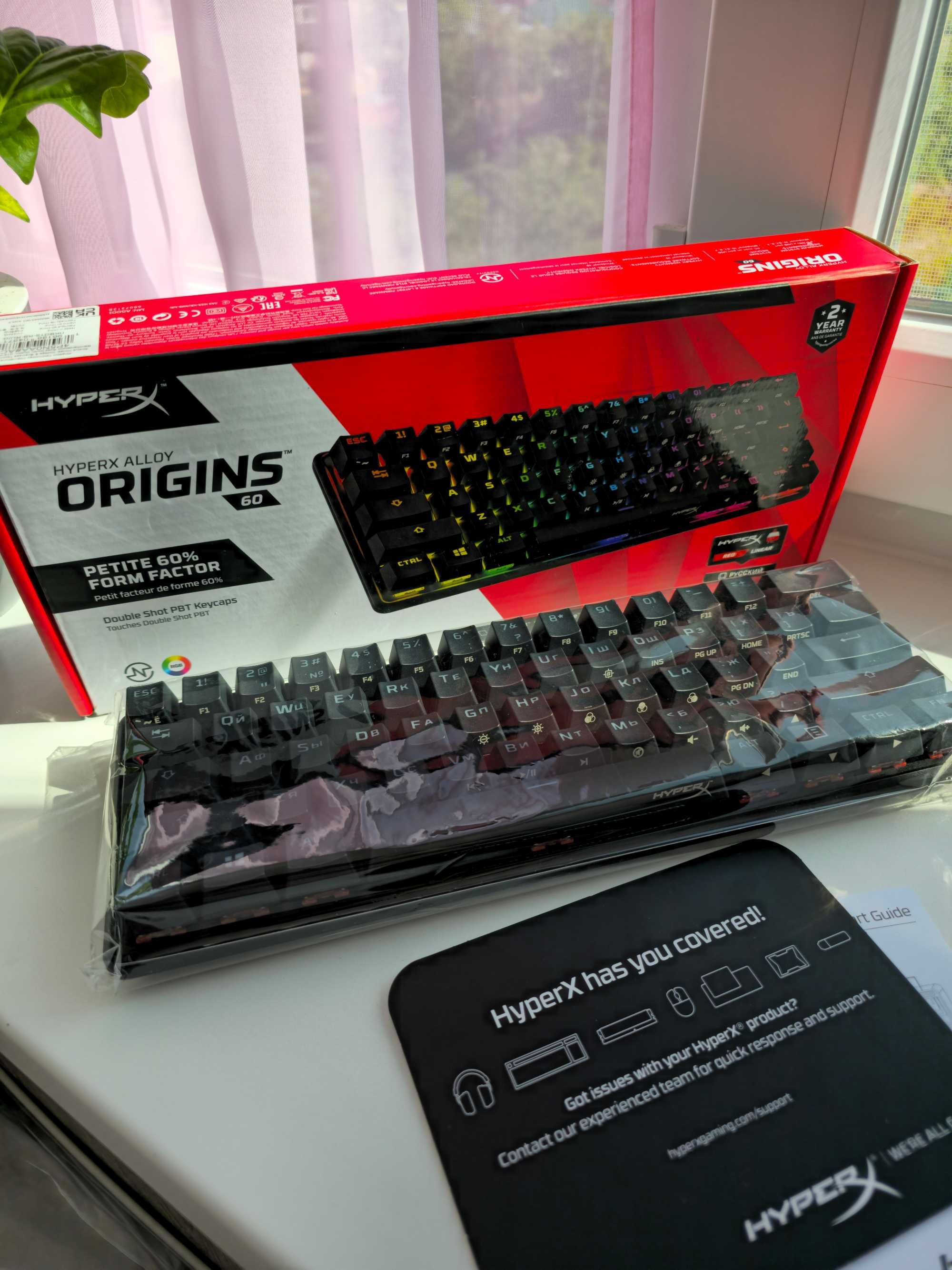 Игровая клавиатура HyperX Alloy Origins 60 4P5N0AA#ACB.