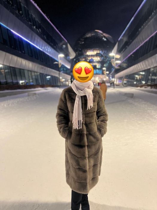 Норковые шуба в хорошем состоянии