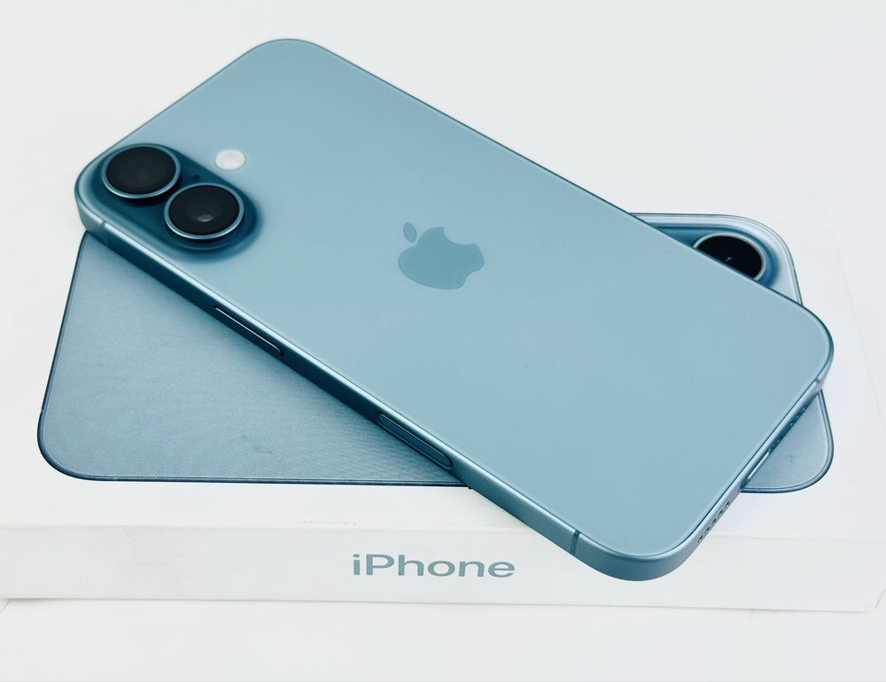 НОВ! Apple iPhone 16 128GB Teal Гаранция!