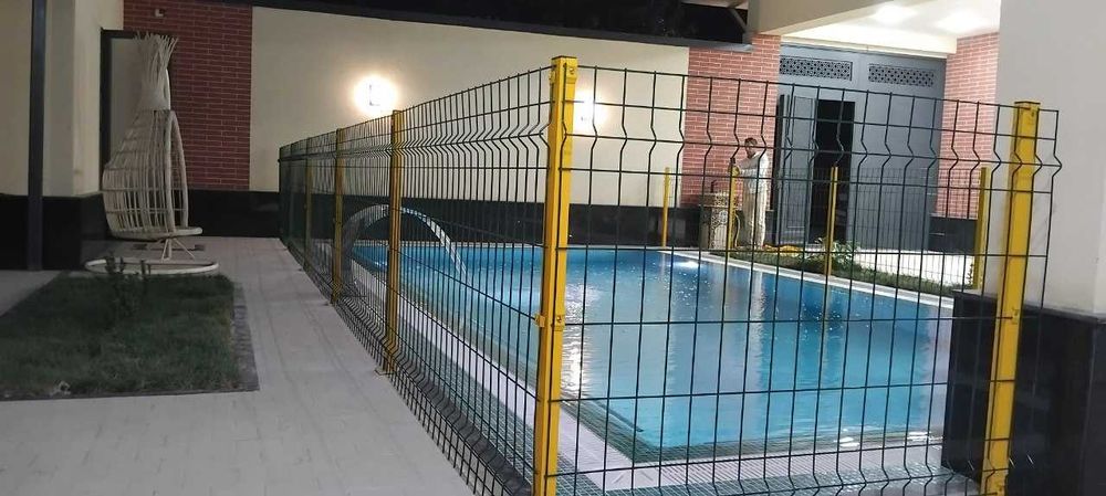 Установка Еврозабор 3Д Сетки Евросетка Урнатамиз Yevrozabor 4мм