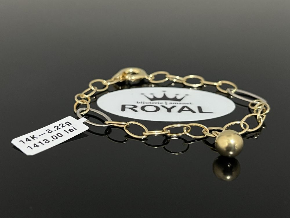 Bijuteria Royal CB : Bratara dama aur 14k 585 3,22 grame