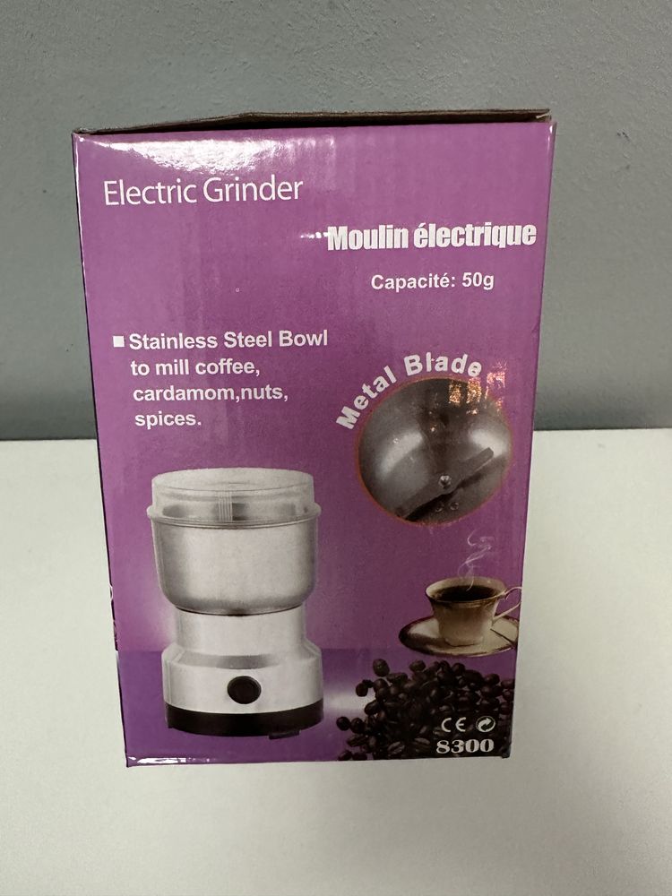 Rasnita cafea si condimente, carcasa din Inox, 200 W