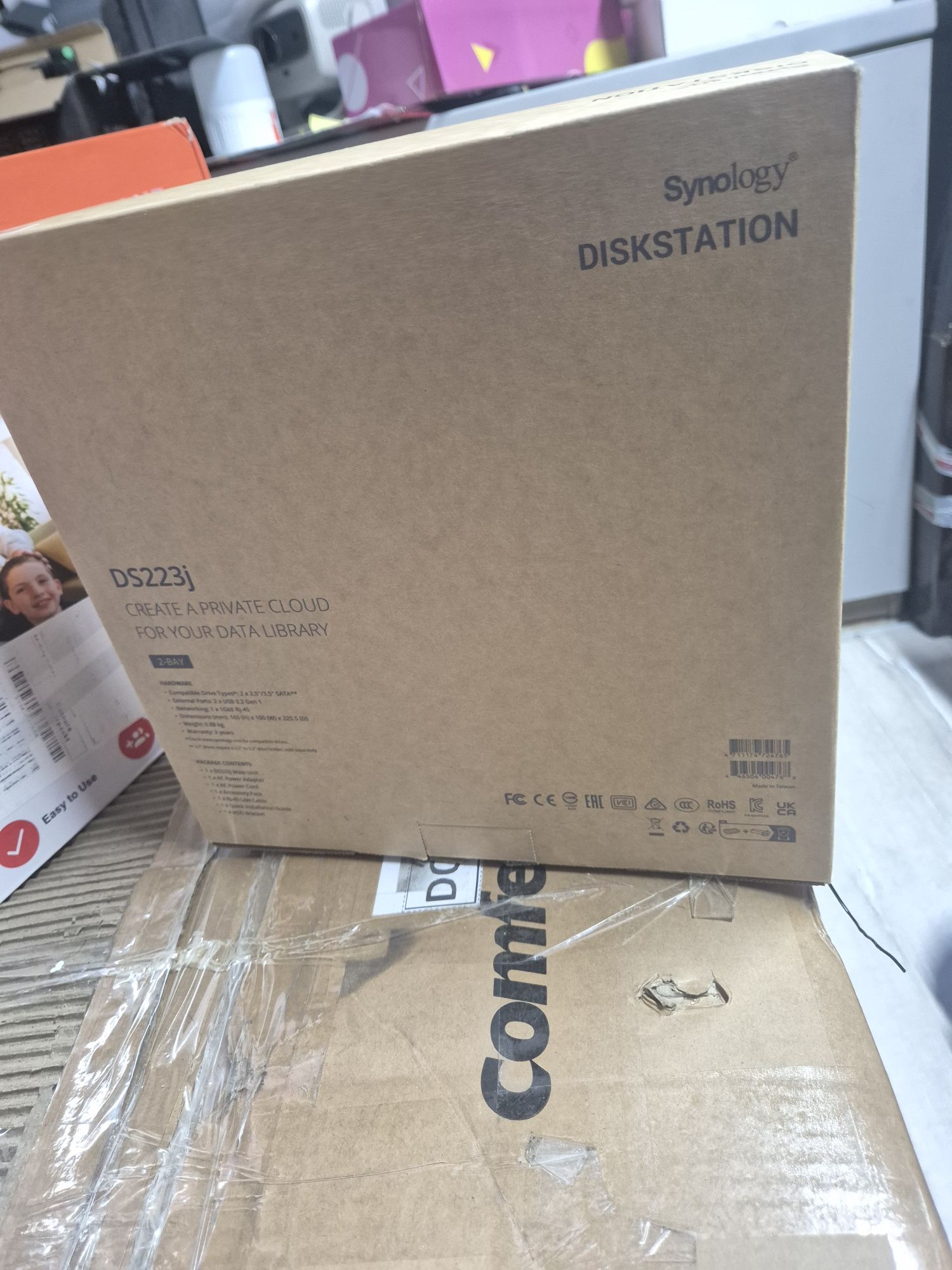 DiskStation DS223jмрежово устройство за съхранение на данни (NAS),