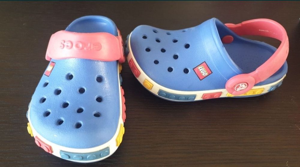 Crocs кроксы Lego оригинал, размер 24/25, б/у.