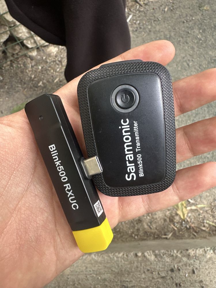 Saramonic blink500 transmitter mikrafon
