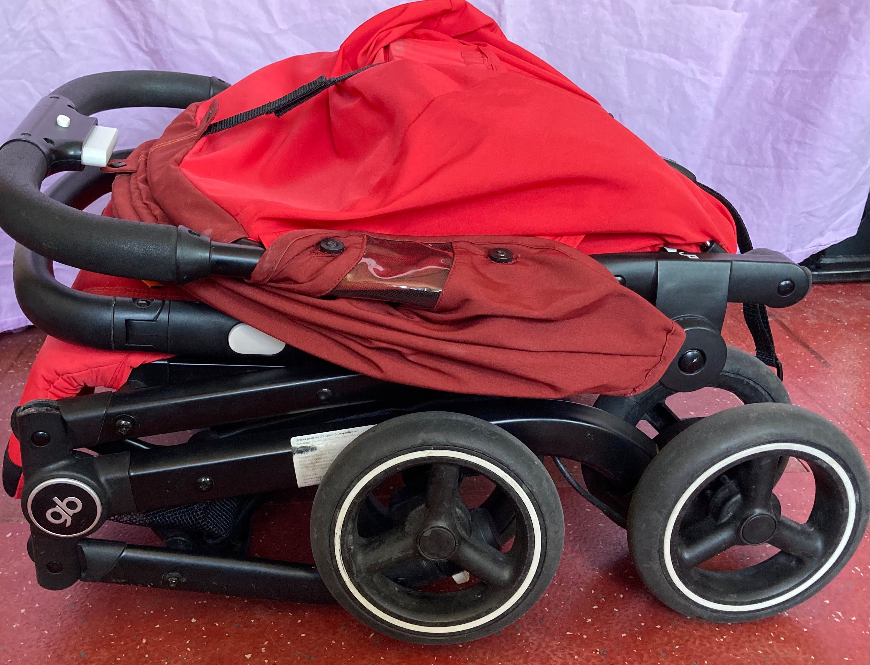 Детска количка GB QBIT+ Dragonfire Red