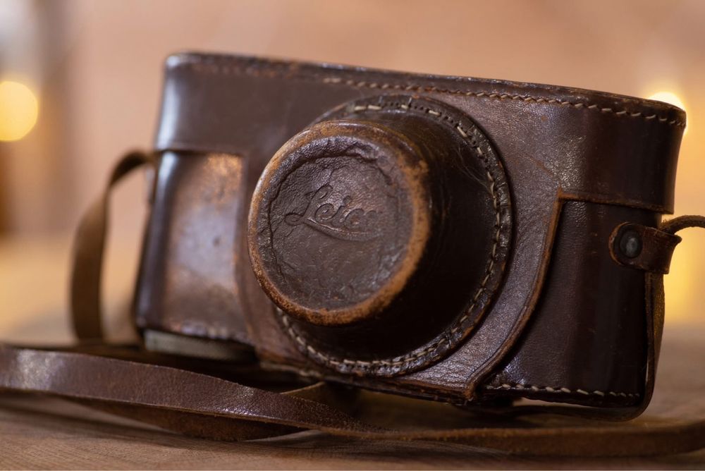 Leica III фотоапарат + Leica 5cm f/3.5 Elmar обектив