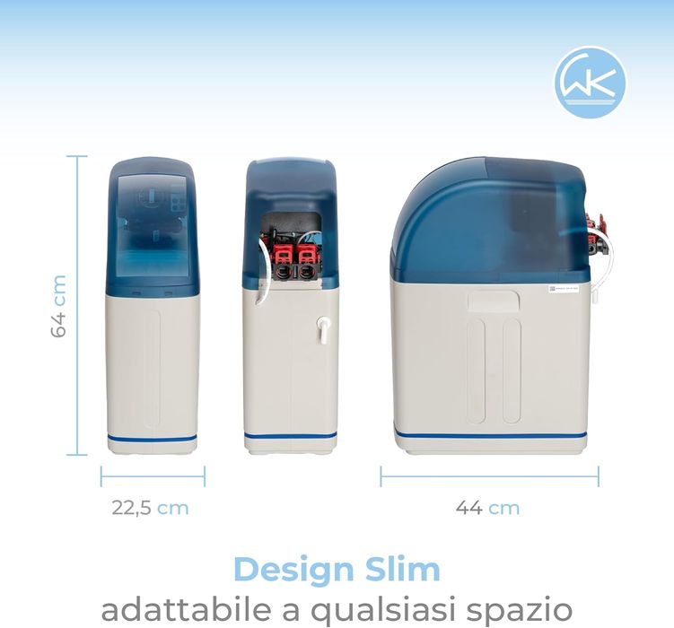 Dedurizator de apă albă WK Slim Octopus - Filtrare eficientă