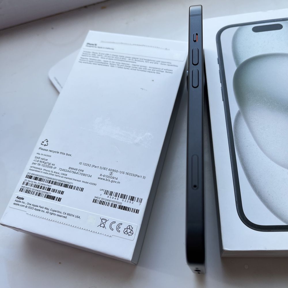 iPhone 15 новый, не использовался