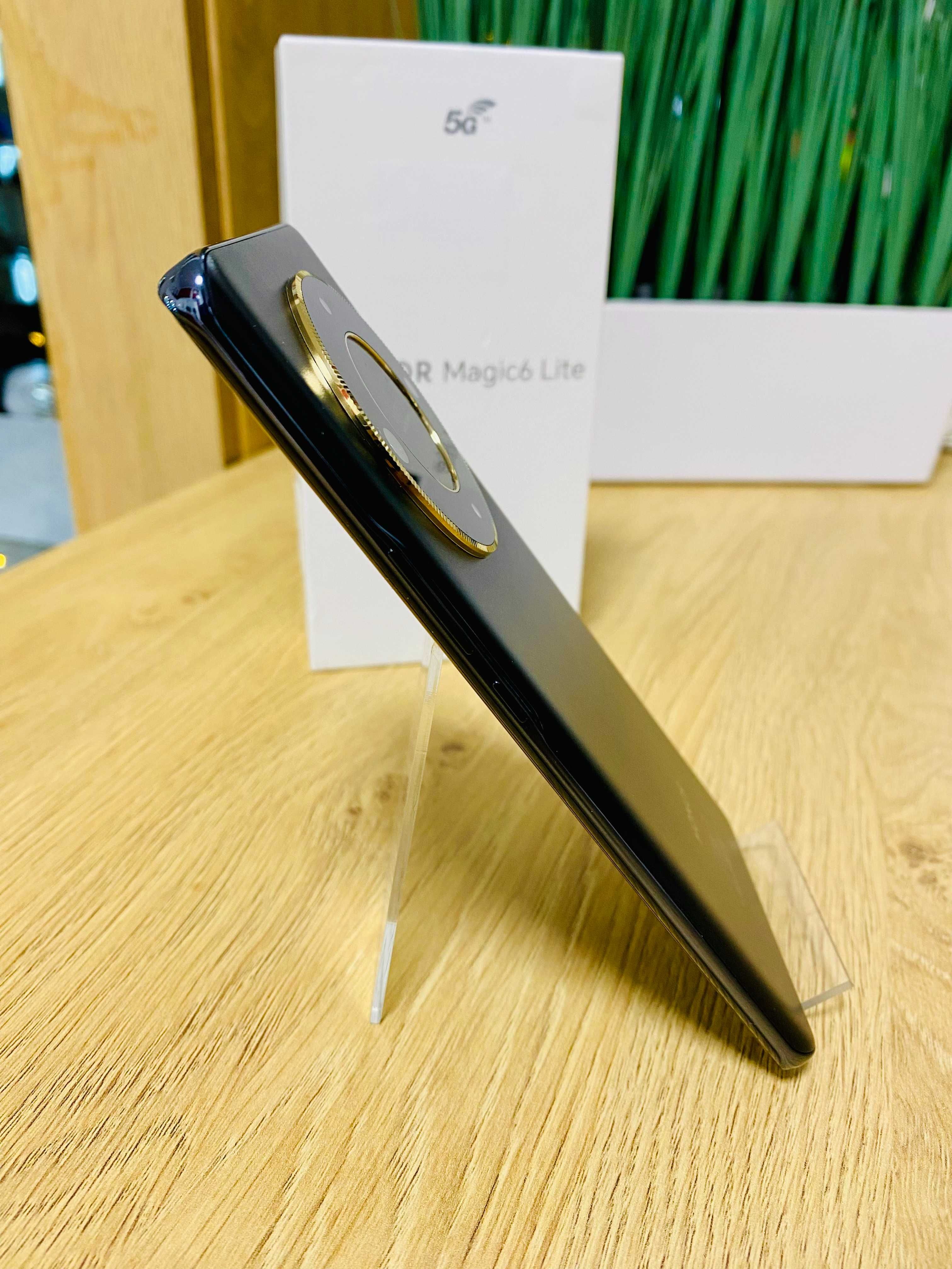 ЧИСТО НОВ !!! HONOR Magic6 Lite 5G, 8/256GB, Midnight Black, ЗОРА