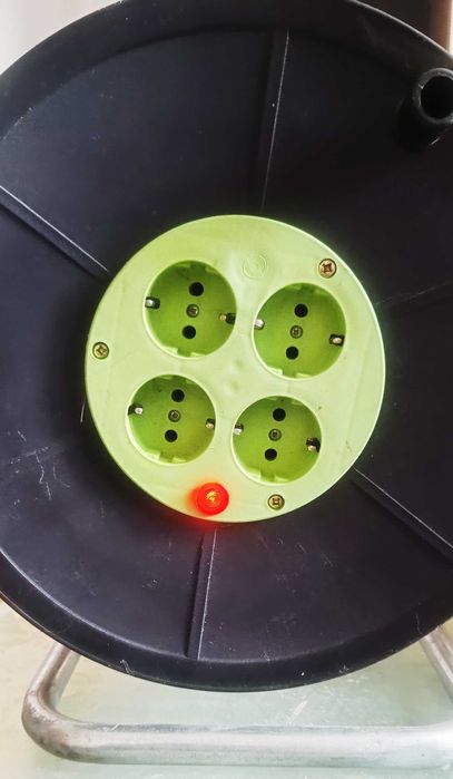 PRELUNGITOR ELECTRIC CU TAMBUR 50 M  cupru  profesional  Produs Franta