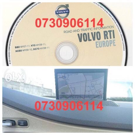 VOLVO C30 C70 S40 XC90 V50 DVD Harta Navigatie MMM+ ROMANIA 2018