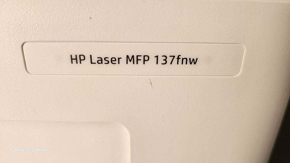 Принтер HP laser MFP137