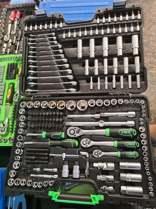 Trusa scule 216.Trusa chei 216 pcs-Spania JBM-Noi-Garantie PROFI