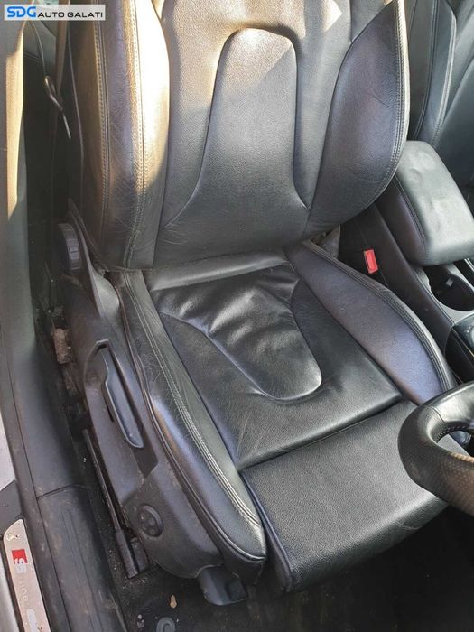 Scaun Dreapta Fata Pasager Piele Neagra S-Line Audi A5 Sportback 2008 - 2016 [C2967]