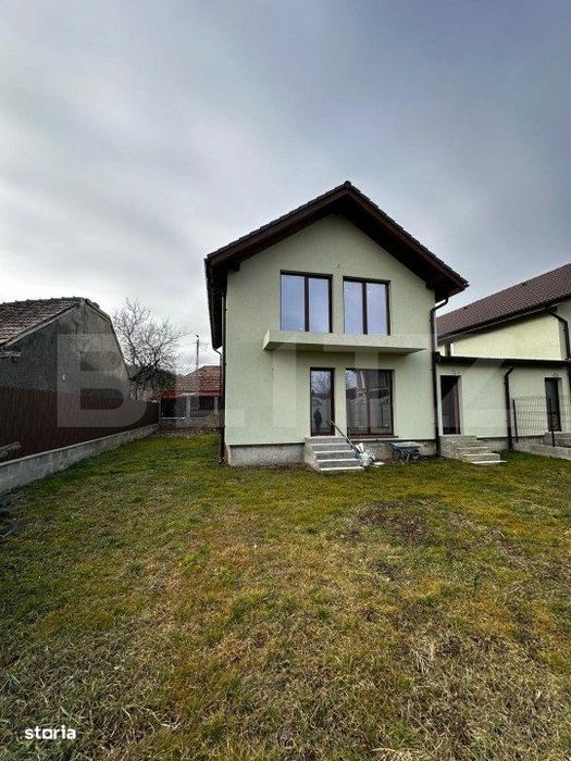 Duplex semifinisat de vanzare , 120 mp , 385 teren, garaj! Gilau