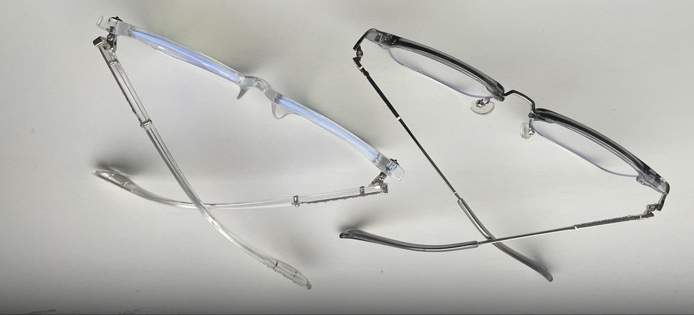 *NOU*Ochelari Chrome Hearts Argintii Transparenți Gri