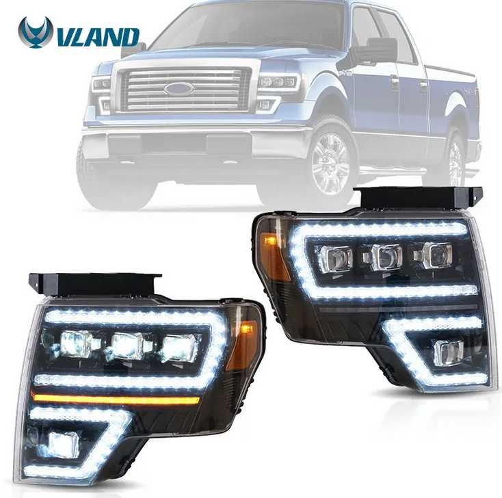 Тунинг  LED Matrix  фарове 09-14 Ford F150 12th Gen