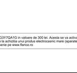 voucher flanco  300 lei electrocasnice mari