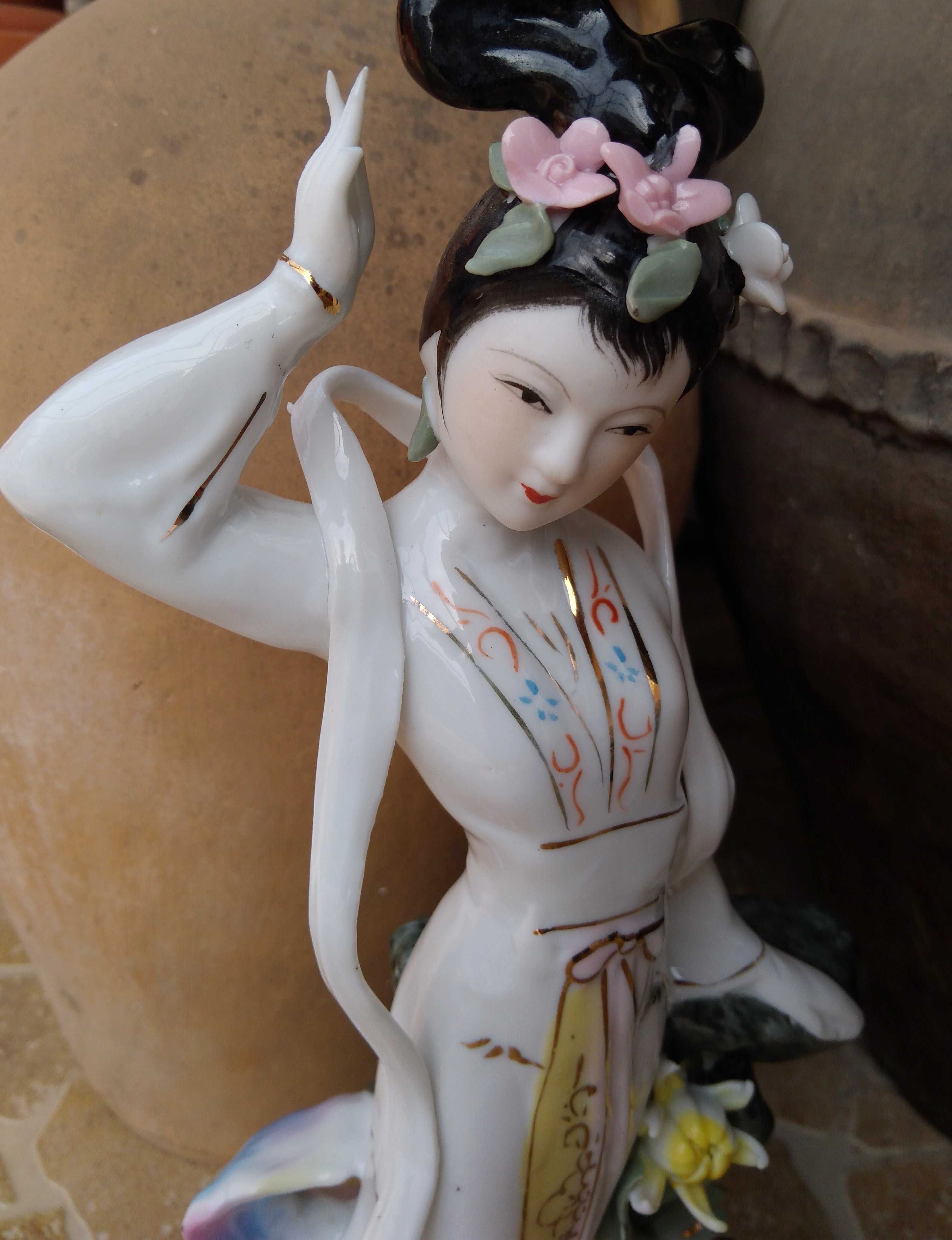Statueta Feng Shui pentru Armonie |zana Lunii| asiatica, veche