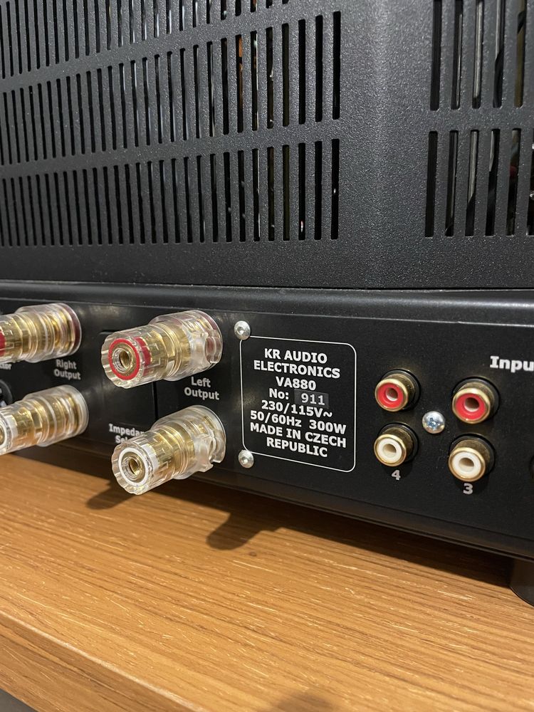 Amplificator lampa kr audio model va880 50W x 2 clasa AB1